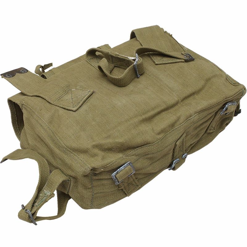 ギリシャ軍 キャンバス バックパック USED BS196UN リュックサック
