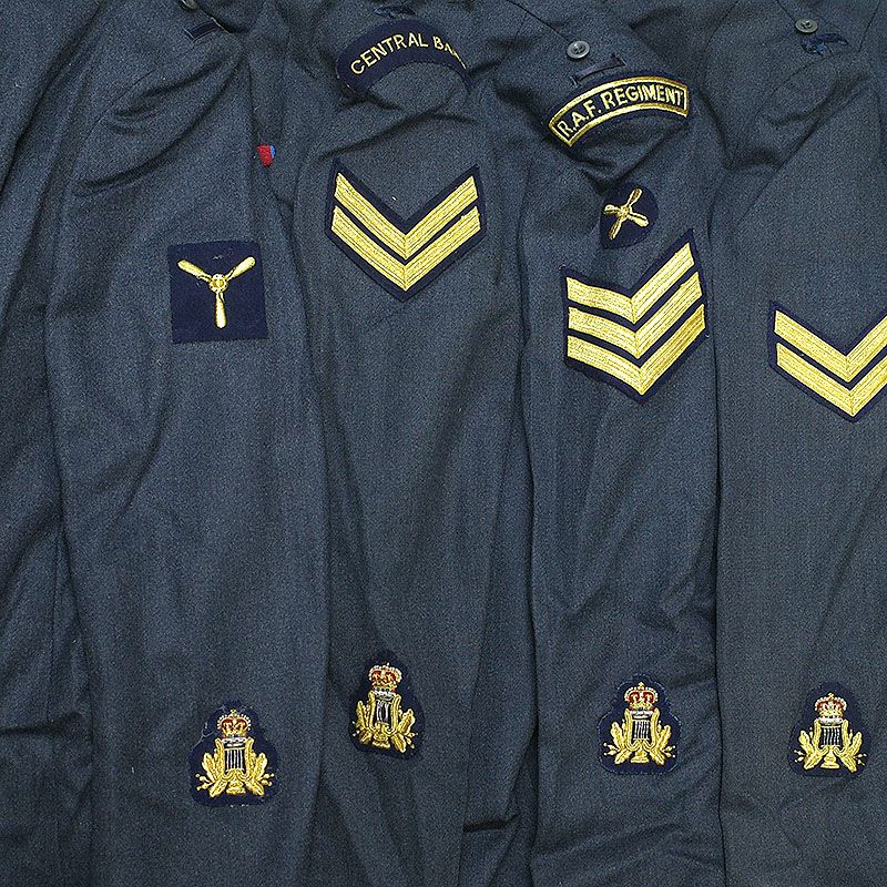 イギリス軍 RAF ミュージックサービス ジャケット ブルー レディース