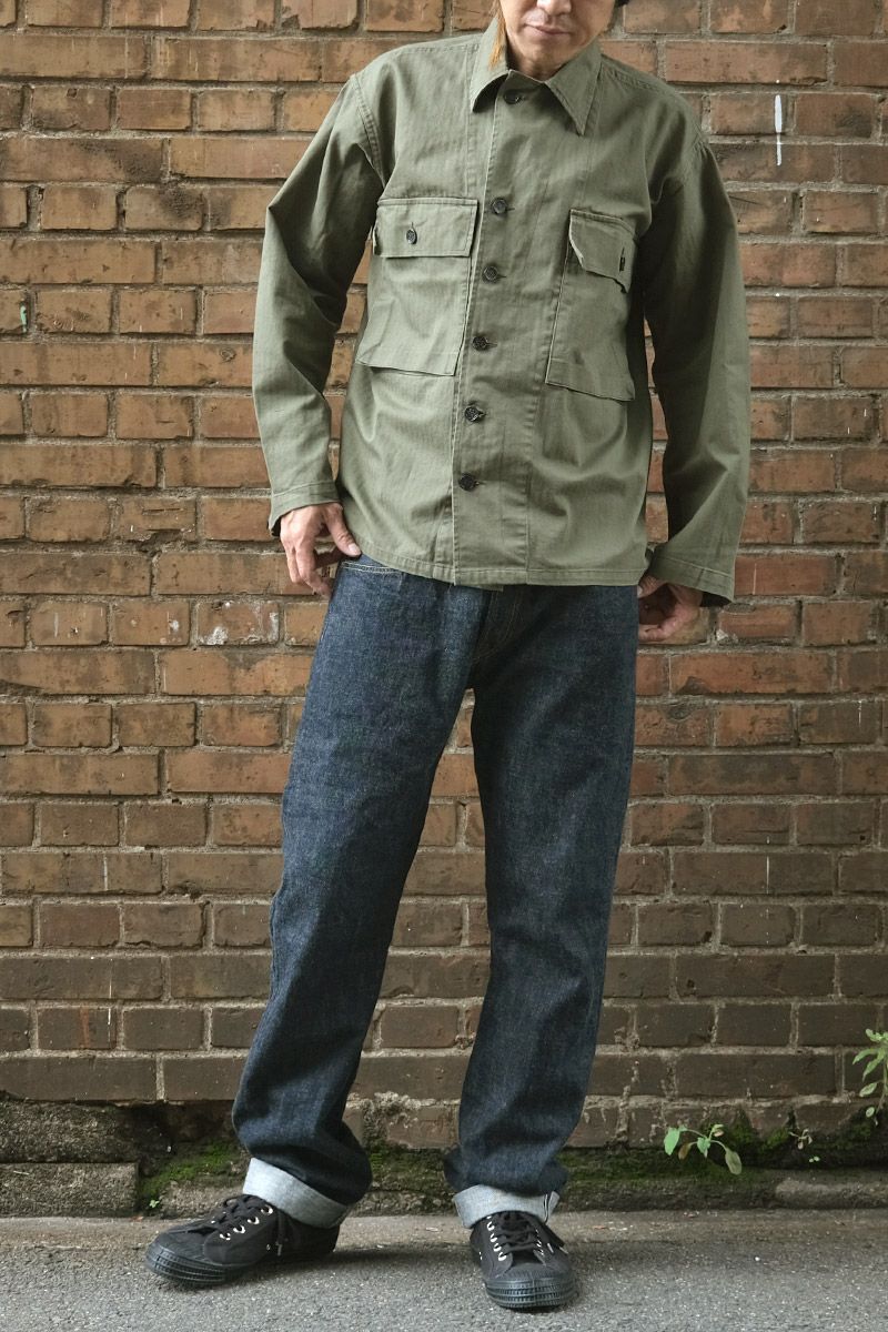 米軍タイプ M-43 HBTジャケット JJ316YN メンズ 男性 サバゲー 