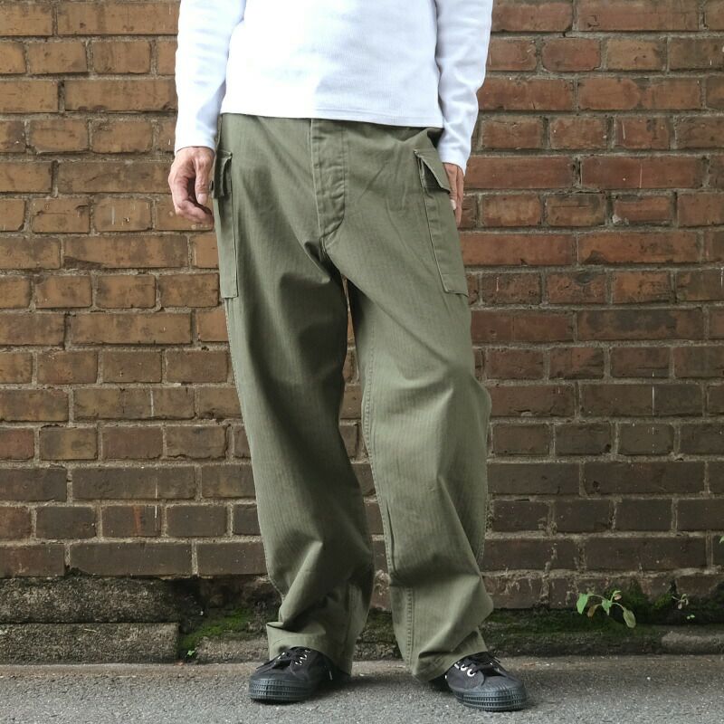 米軍タイプ M-43 HBTパンツ PP374YN M43パンツ メンズ ファティーグ 米軍タイプ M-43 HBTパンツ PP374YN M43パンツ メンズ ファティーグ