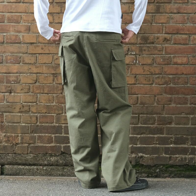 KAPITAL ヘリンボーン ベイカーパンツ M カーキ HBT M-43 KAPITAL ヘリンボーン ベイカーパンツ M カーキ HBT M-43 【公式通販】
