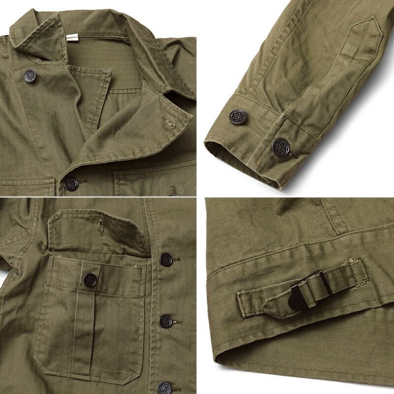 米軍タイプ M-41 HBTジャケット #JJ317YN メンズ 男性 サバゲー