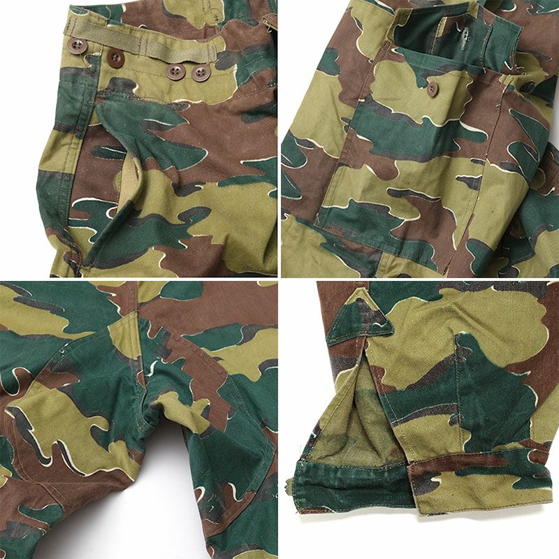 ベルギー軍 M-58 ジグソーカモ コンバット オーバーパンツ USED M58