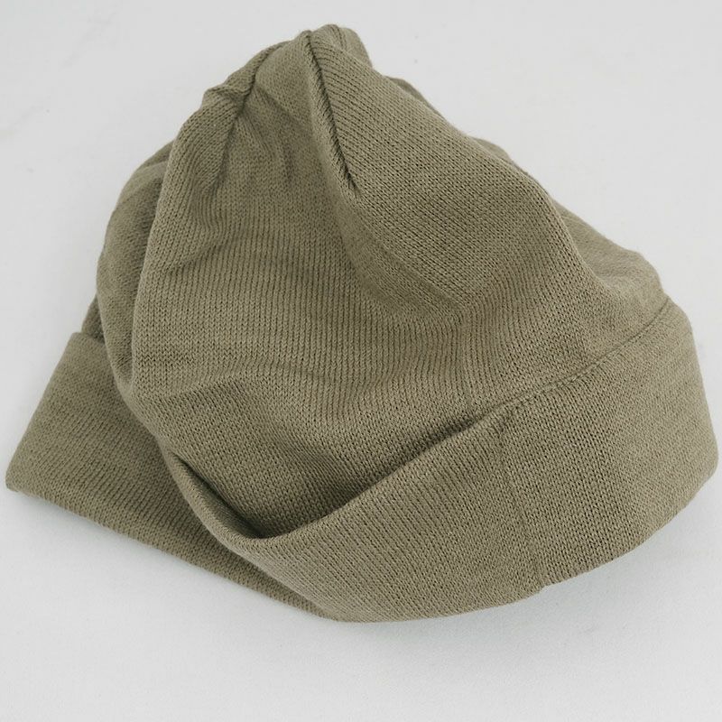 メール便可 イタリア軍 マリーン ウール ワッチキャップ オリーブ