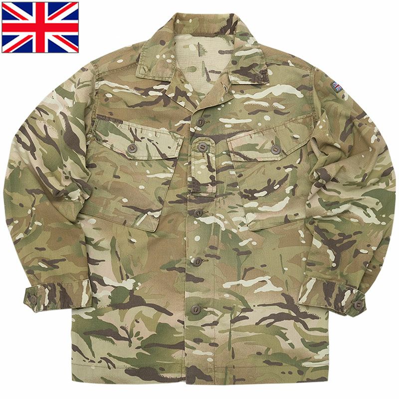 イギリス軍 コンバットジャケット MTPカモ USED JS212UN 英軍 ライト