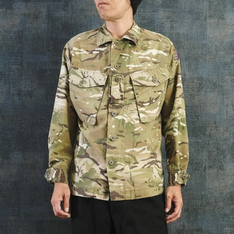 イギリス軍 コンバットジャケット MTPカモ USED JS212UN 英軍 ライト イギリス軍 コンバットジャケット MTPカモ USED JS212UN 英軍 ライト
