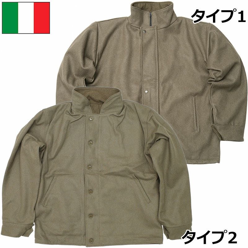 イタリア軍 ウール デッキジャケット デッドストック ZJJ568NN 海軍
