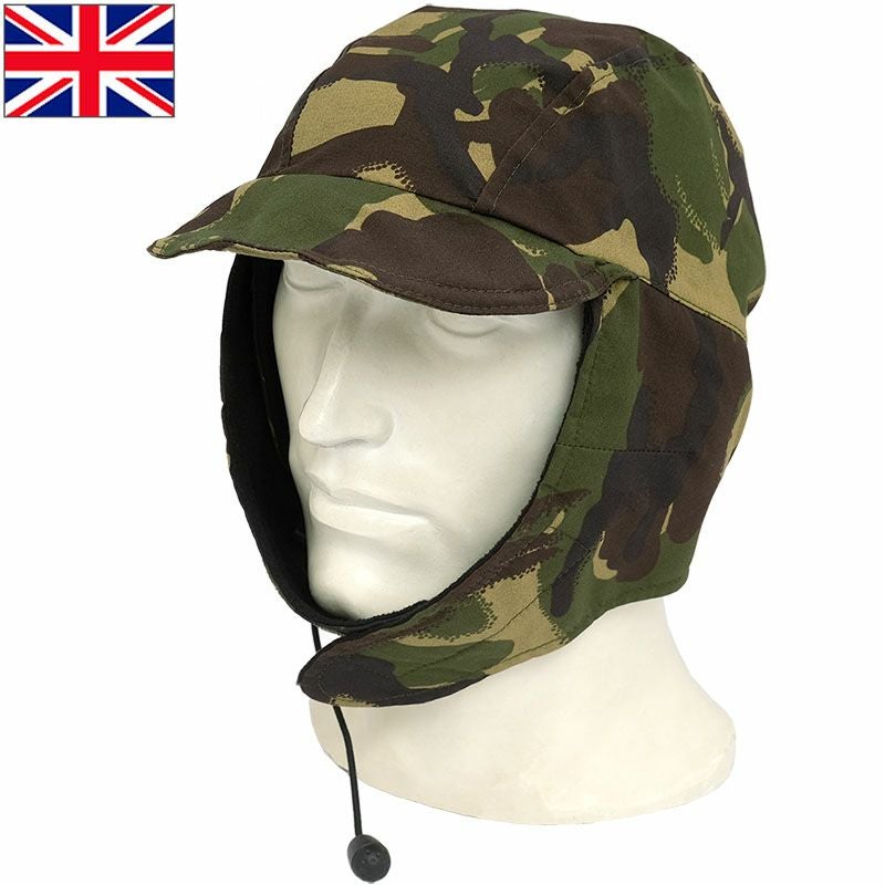 イギリス軍 MVPコールドウェザー ウィンターキャップ 防水 DPMカモ
