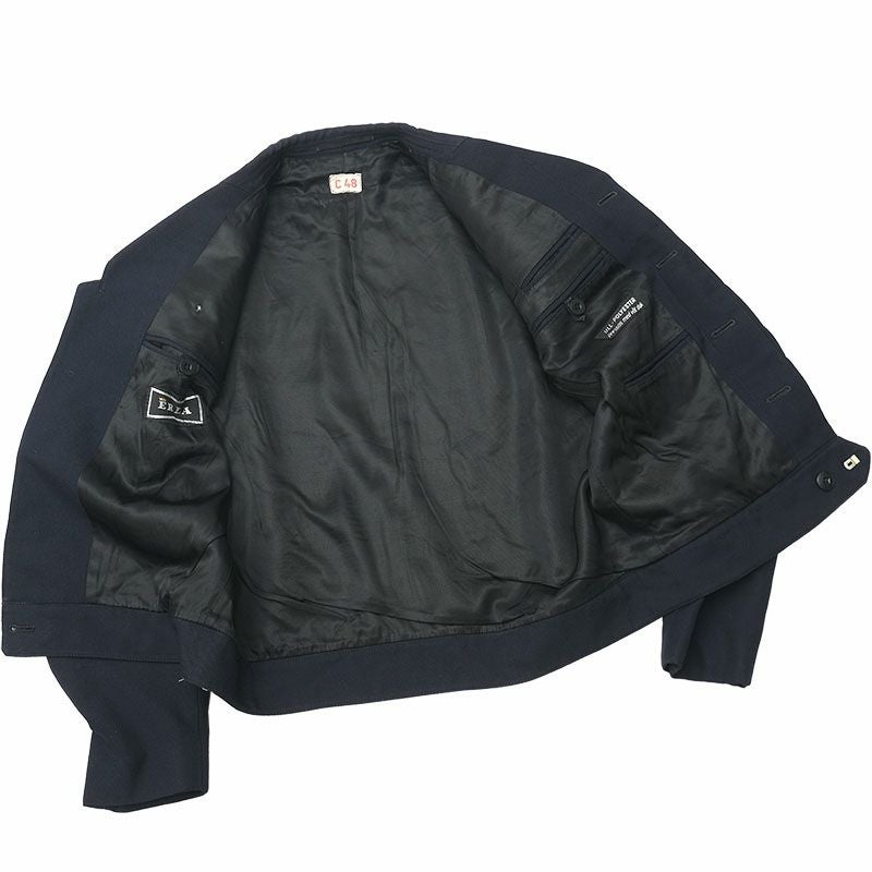 スウェーデン軍 ユニフォーム アイクジャケット ネイビー USED JJ357NN