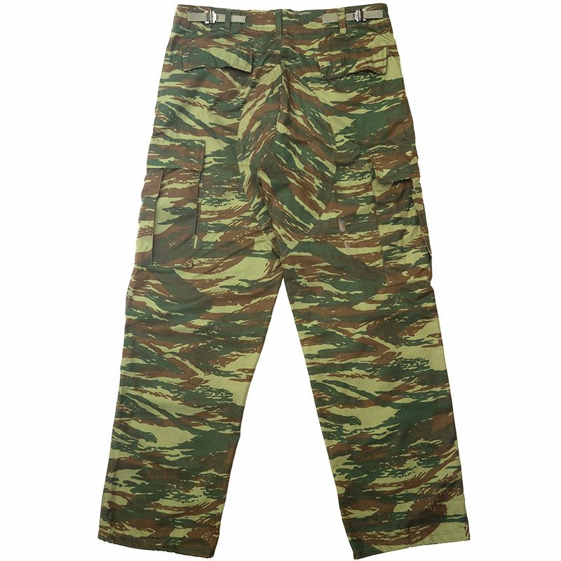 ギリシャ軍 フィールド カーゴパンツ ツイル リザードカモ USED