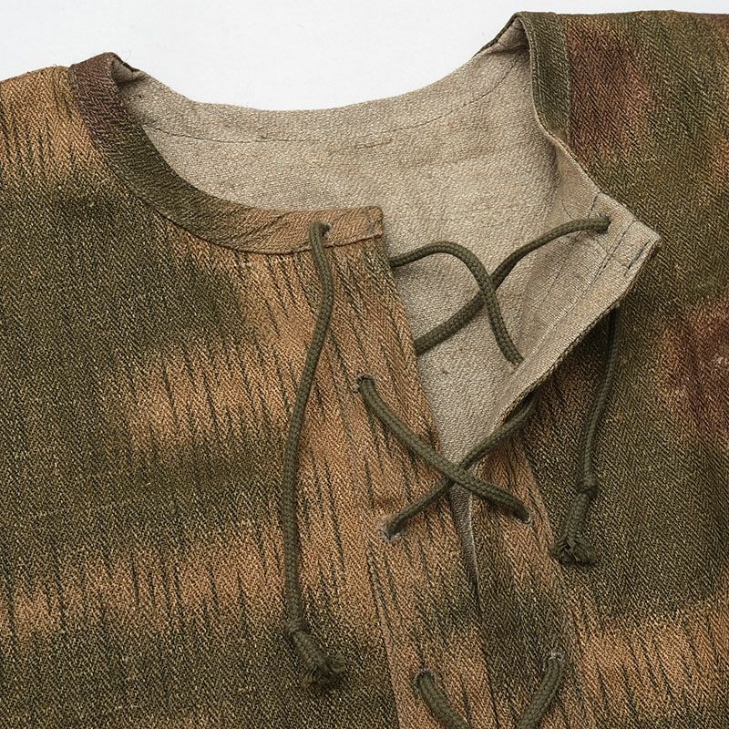 ドイツ軍タイプ WW2 リバーシブルスモック スワンプターン 新品 プル