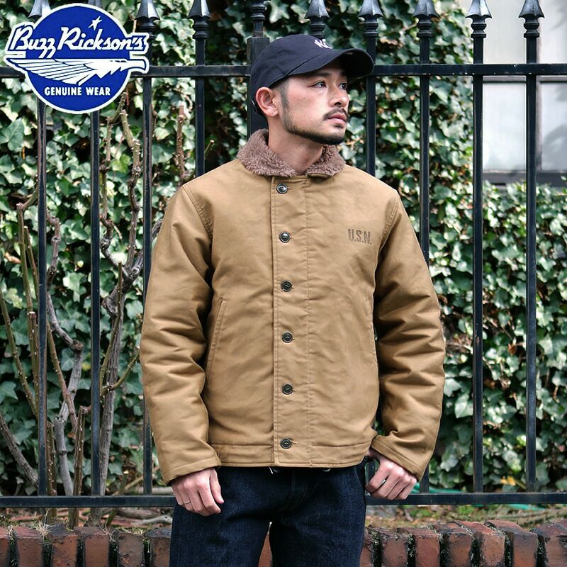 BUZZ RICKSON'S N-1デッキジャケット - SEA BEES BUZZ RICKSON'S N-1デッキジャケット - SEA BEES