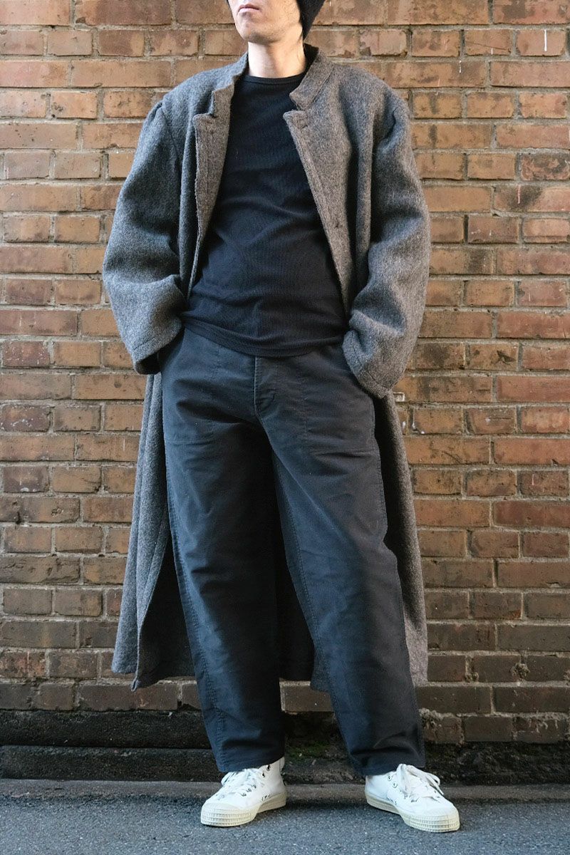 ブルガリア軍 ウールコート スタンドカラー デッドストック JC186NN