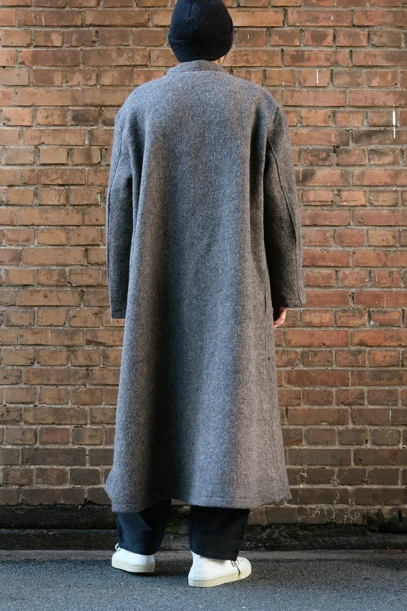 ブルガリア軍 ウールコート スタンドカラー デッドストック JC186NN