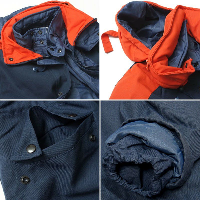 イタリア軍 NAVY デッキパーカー ネイビー デッドストック JP082NN