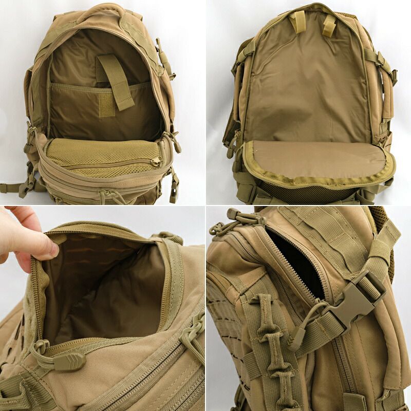 GB0915 アサルトリュック #BR093YNGB-0915 MOLLEシステム対応 モール式 