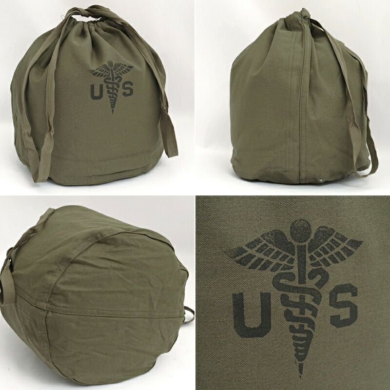 メール便可 米軍タイプ パーソナルエフェクトバッグ BE061YN巾着 ロゴ