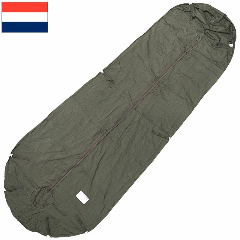 オランダ軍 M80 スリーピングバッグライナー コットン オリーブ M USED