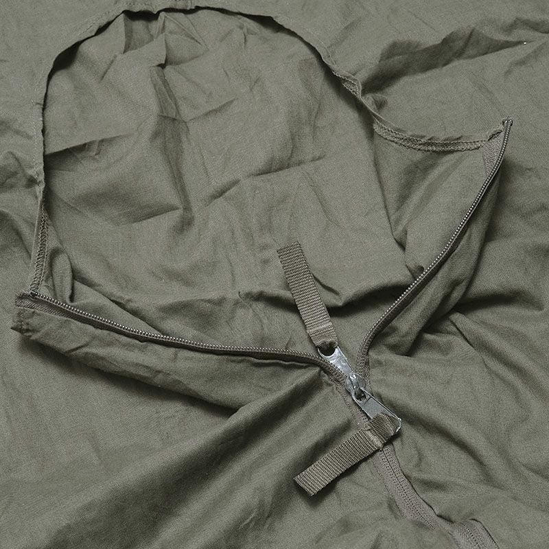 オランダ軍 M80 スリーピングバッグライナー コットン オリーブ M USED