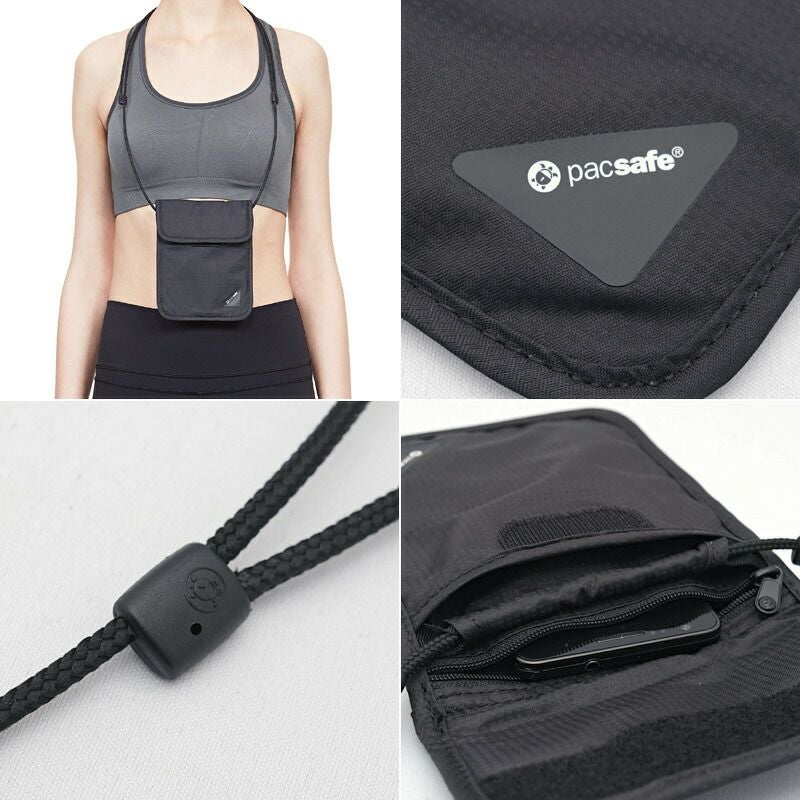 PACSAFE パックセーフ #12970177 カバーセーフ X75 ポーチネックポーチ