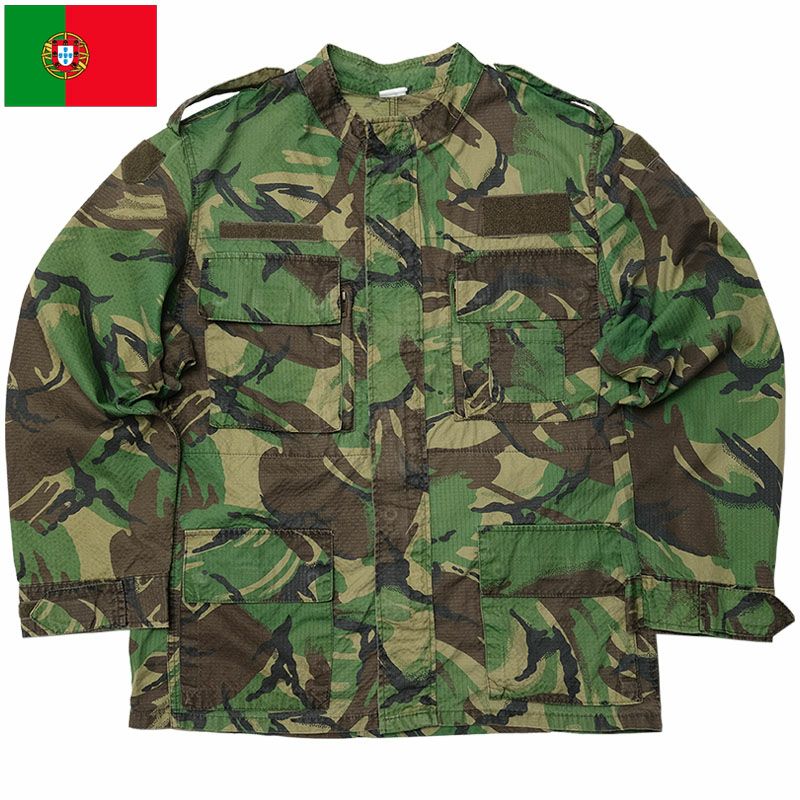 ポルトガル軍 AF スタンドカラー フィールドジャケット DPMカモ USED