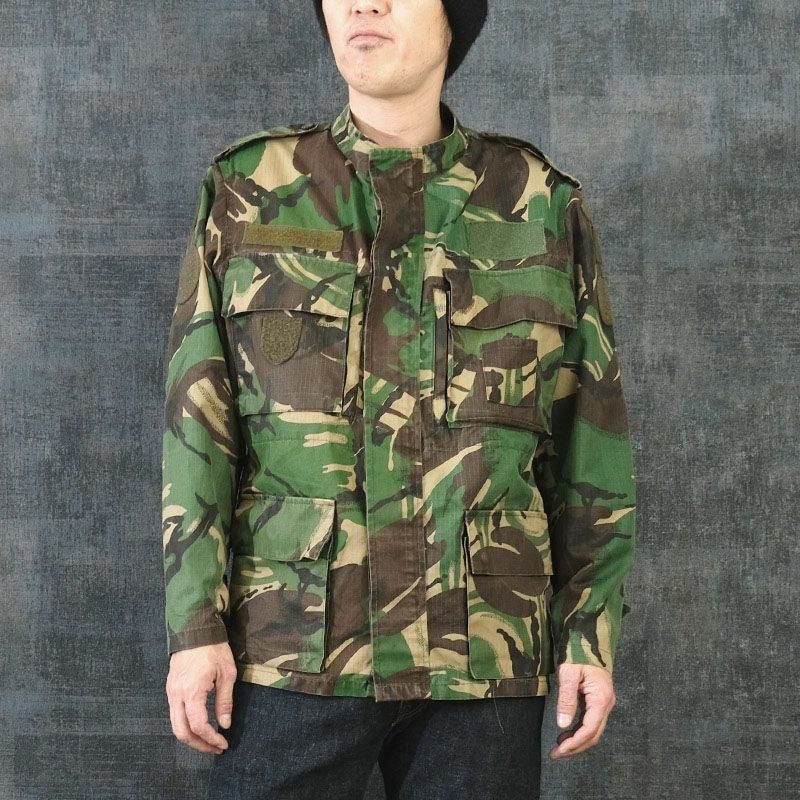ポルトガル軍 AF スタンドカラー フィールドジャケット DPMカモ USED