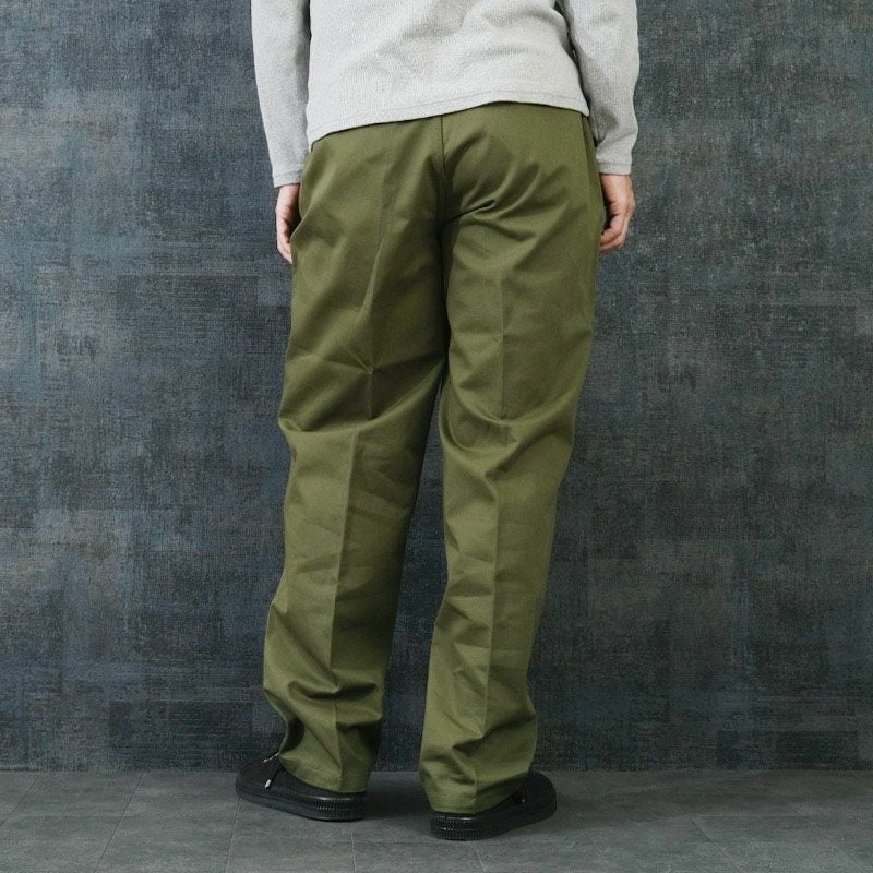フランス軍 メカニックパンツ オリーブ レディース サイズ42以上