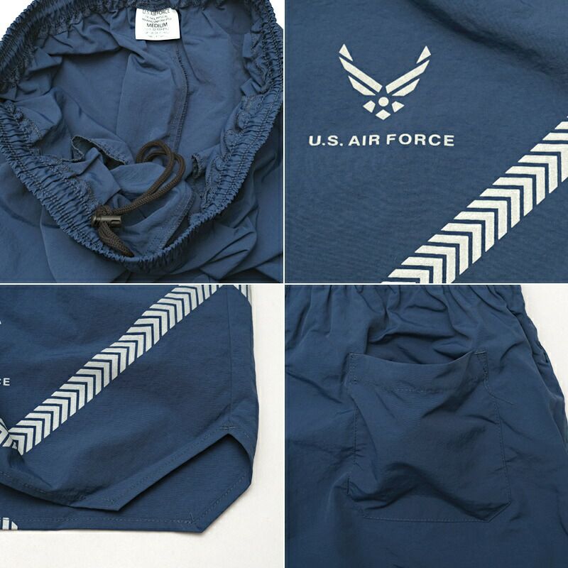 米軍タイプ AIR FORCE トレーニング ショーツ #PS144YN メンズ 男性