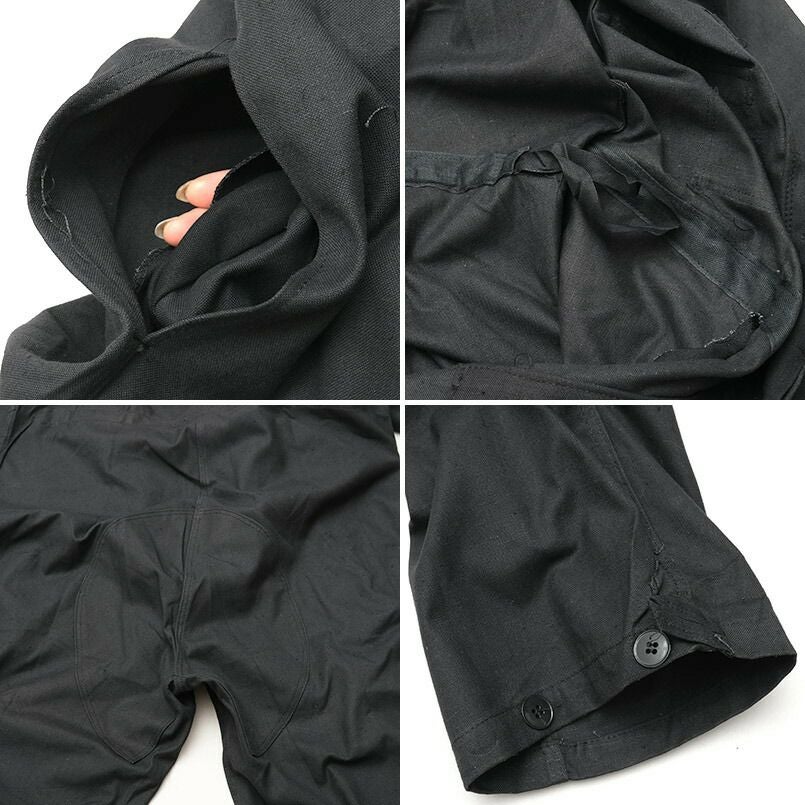 東ドイツ軍 ワーカーカバーオール ブラック デッドストック CC008NN