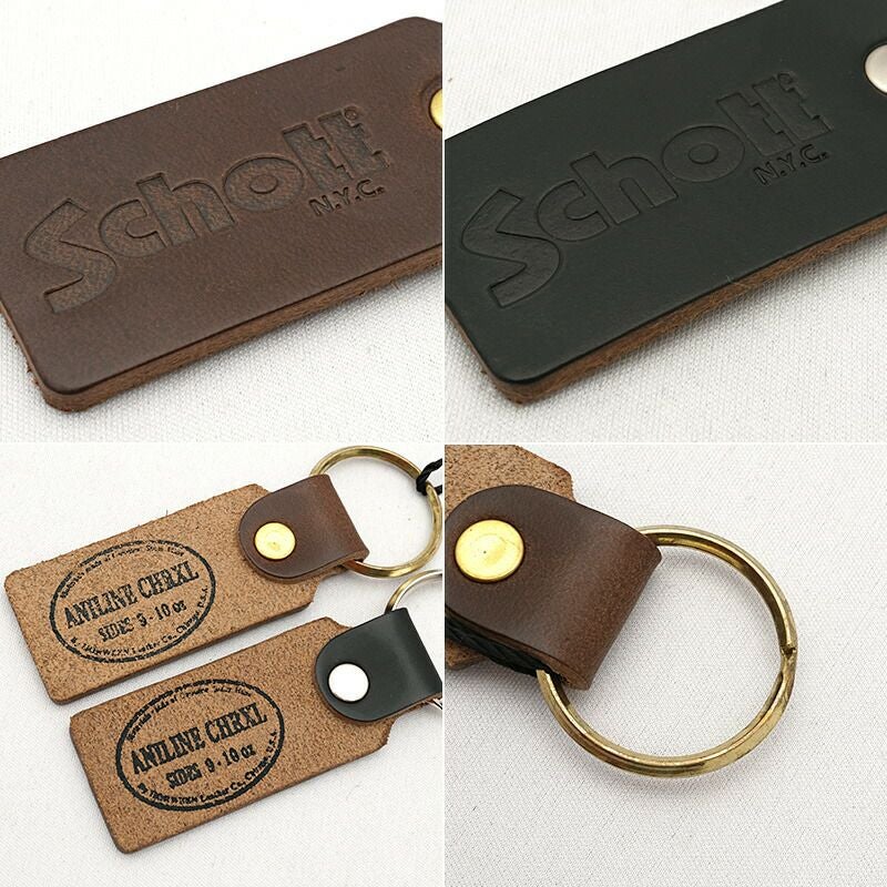 Schott ショット #7822970001(3129101) ホーウィン レザーキーホルダー