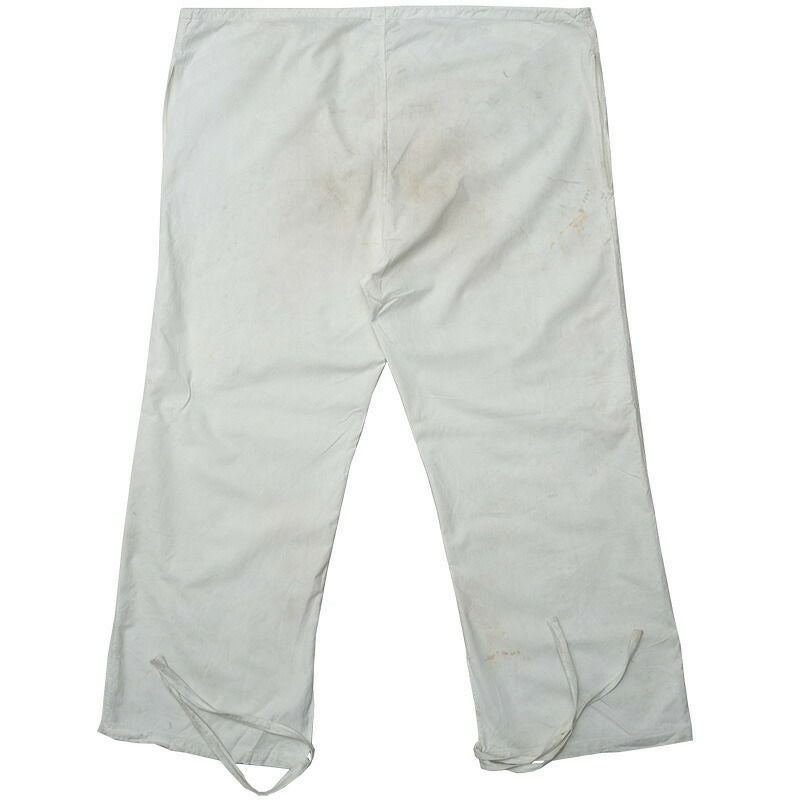 メール便可 スウェーデン軍 M40 スノーカモパンツ ホワイト USED