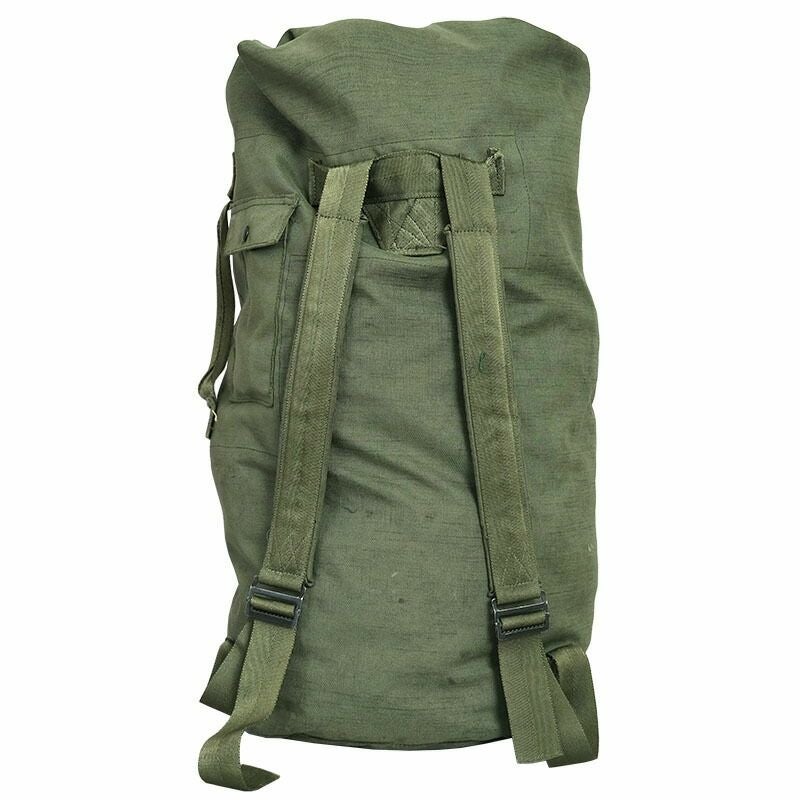米軍 コーデュラナイロン ダッフルバッグ オリーブ 旧タイプ USED