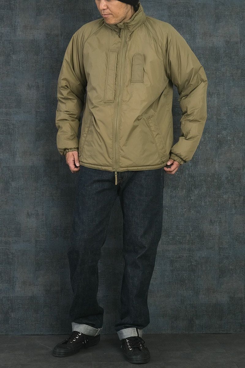 イギリス軍 PCS サーマルジャケット フルジップ デッドストック