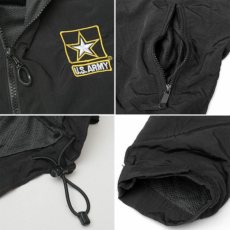 10%OFF！□米軍 ARMY APFU トレーニングジャケット ナイロン ブラック