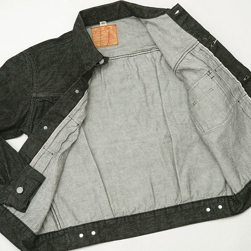 SUGARCANE シュガーケーン #SC15650 14.25oz. ブラックデニム ジャケット 1953モデル