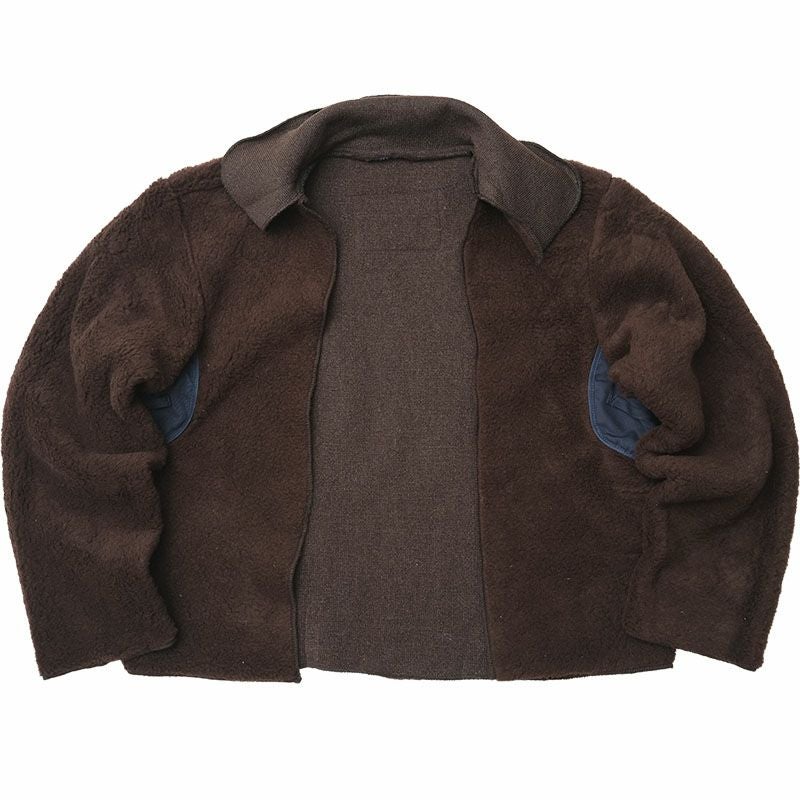 フランス軍 NAVY ボアライナージャケット ブラウン デッドストック