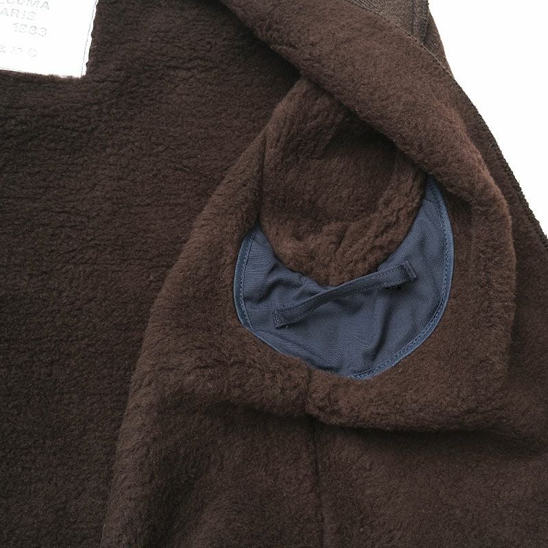 フランス軍 NAVY ボアライナージャケット ブラウン デッドストック