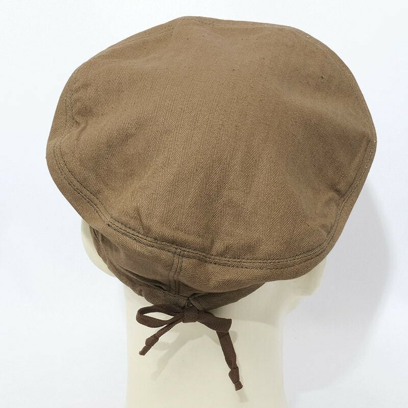 メール便可 チェコ軍 コック ベレー帽 HBT ブラウン デッドストック