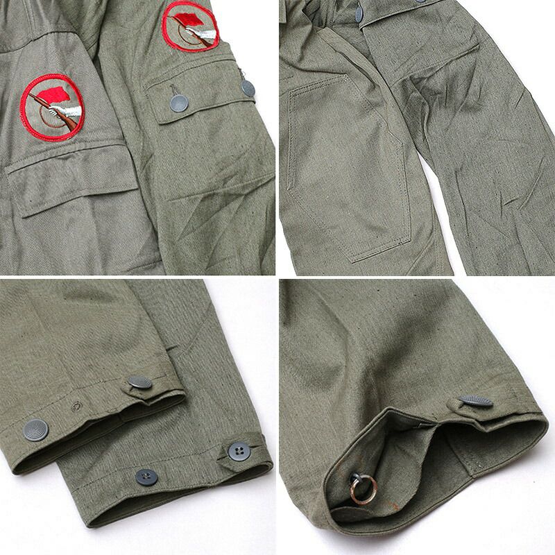 東ドイツ軍 フィールドジャケット グレー デッドストック JJ385NN NVA