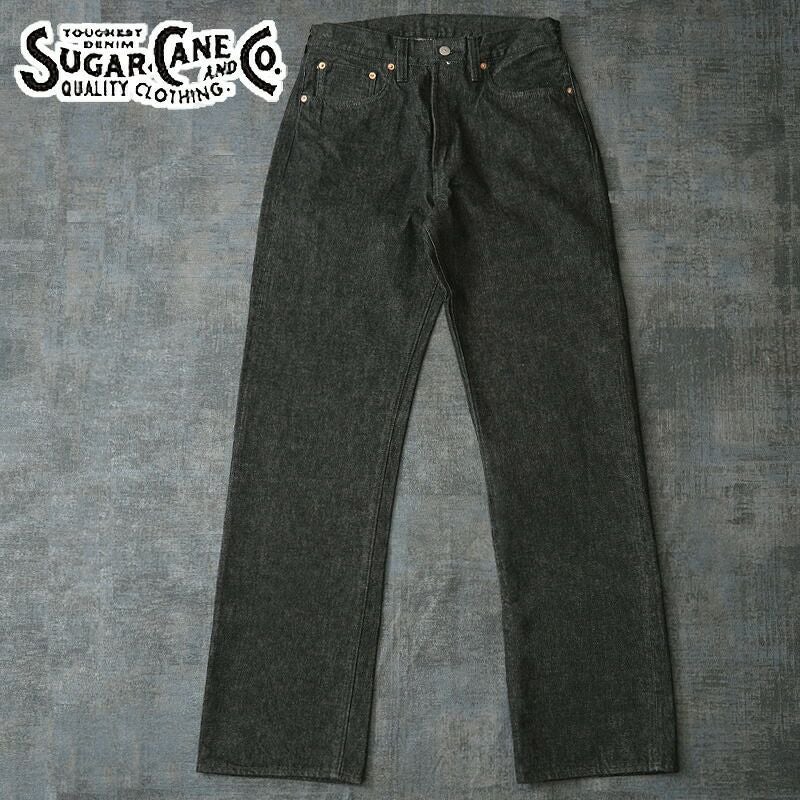 SUGARCANE シュガーケーン #SC42460 14.25oz. ブラックデニムパンツ