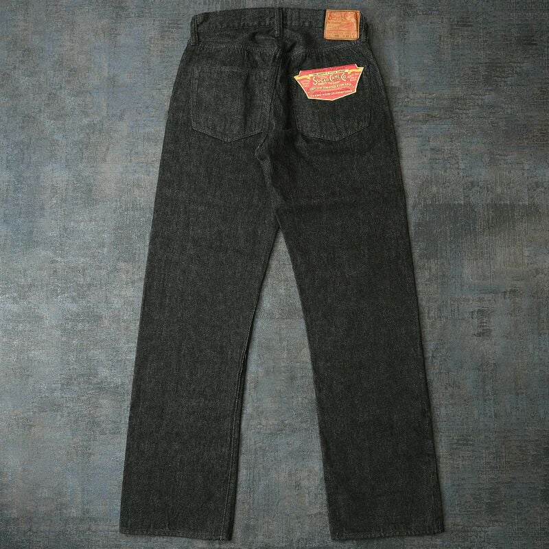 SUGARCANE シュガーケーン #SC42460 14.25oz. ブラックデニムパンツ
