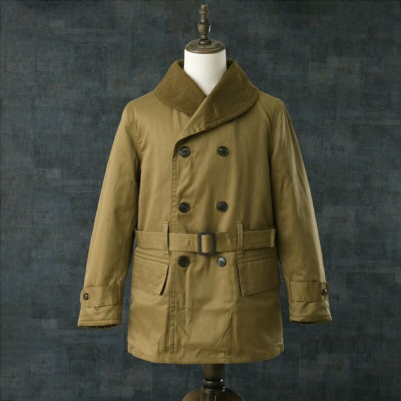BUZZ RICKSON'S バズリクソンズ マッキーノコート 肉厚ウール 38 BUZZ RICKSON'S バズリクソンズ #BR15576 マッキーノコート O.D.