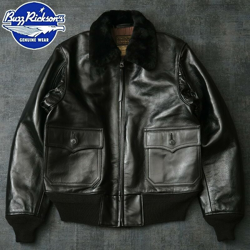 BUZZ RICKSON'S バズリクソンズ #BR80655 ブラック AN-J-3A フライト