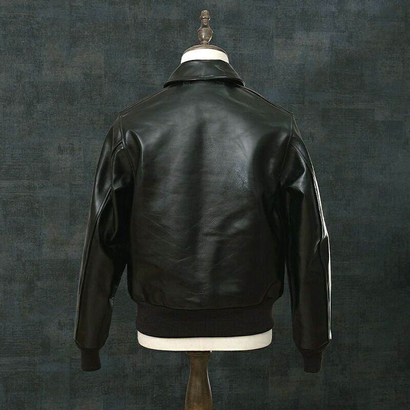 未使用級 BUZZ RICKSON’S N-2 フライトジャケット ブラック M BUZZ RICKSON'S バズリクソンズ #BR80596 ブラック A-2フライト