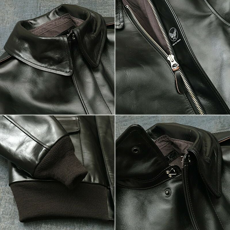未使用級 BUZZ RICKSON’S N-2 フライトジャケット ブラック M BUZZ RICKSON'S バズリクソンズ #BR80596 ブラック A-2フライト