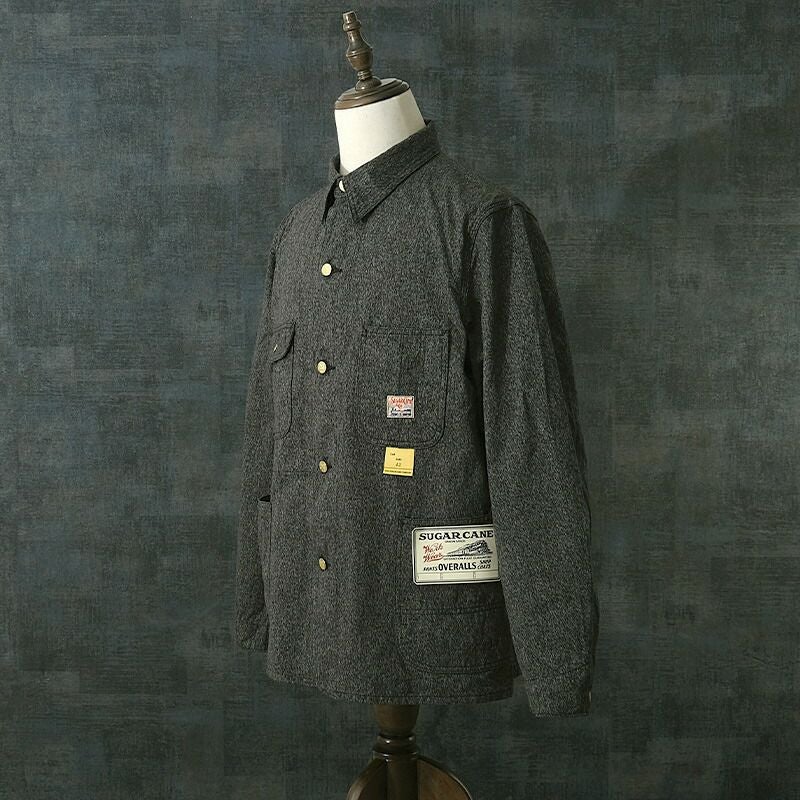 SUGARCANE シュガーケーン #SC15659 9oz. ブラックコバート ワーク