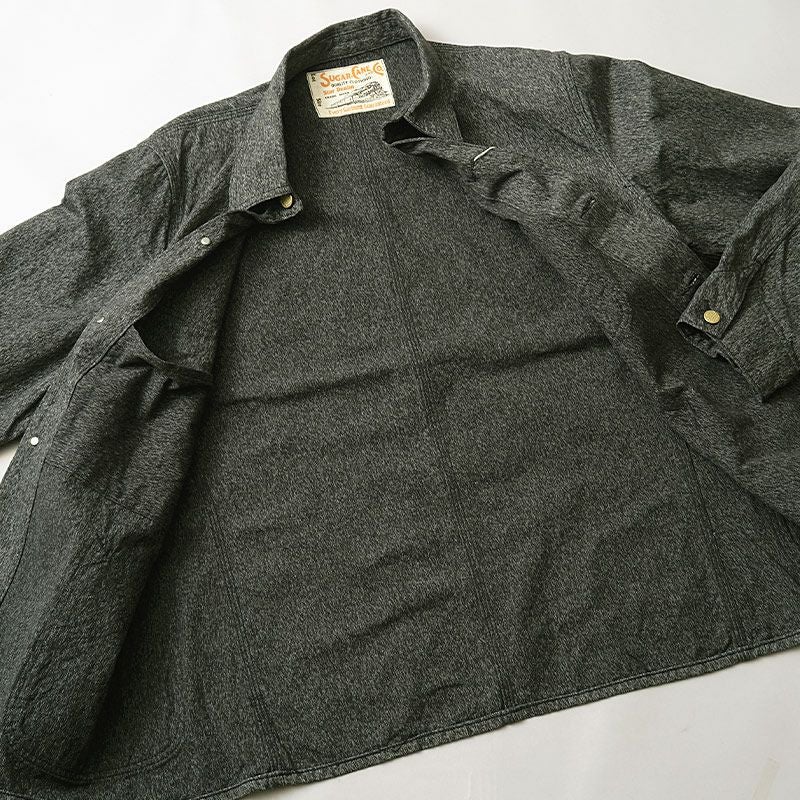 SUGARCANE シュガーケーン #SC15659 9oz. ブラックコバート ワーク