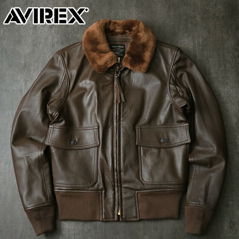 AVIREX アビレックス #7834950008(6101027) G-1 レザー フライト