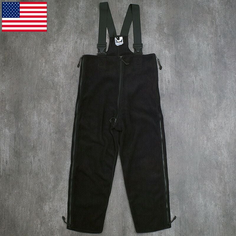 米軍 ECWCS ポーラテック フリースパンツ ブラック USED PP365UN