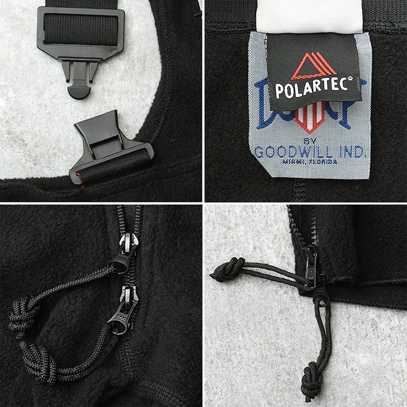米軍 ECWCS ポーラテック フリースパンツ ブラック USED PP365UN